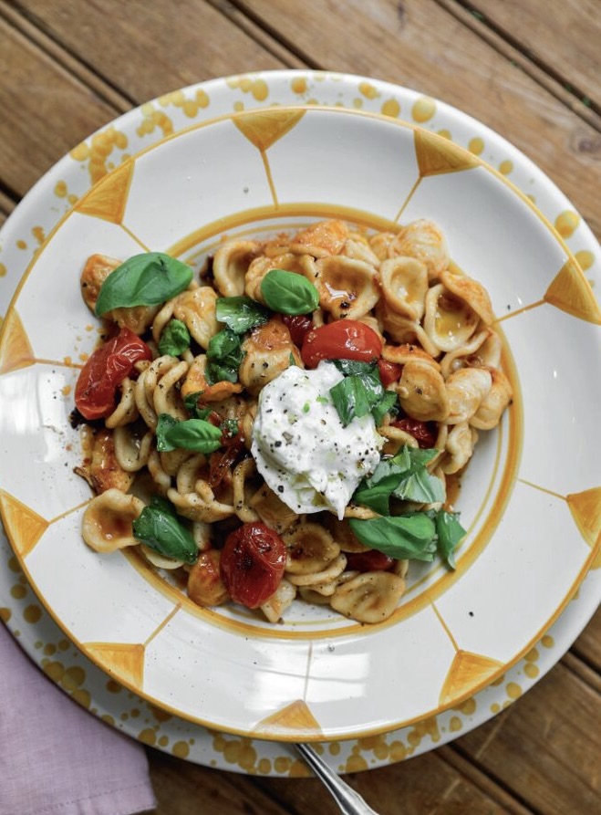 ORECCHIETTE POMODORI SCATTARICIATI