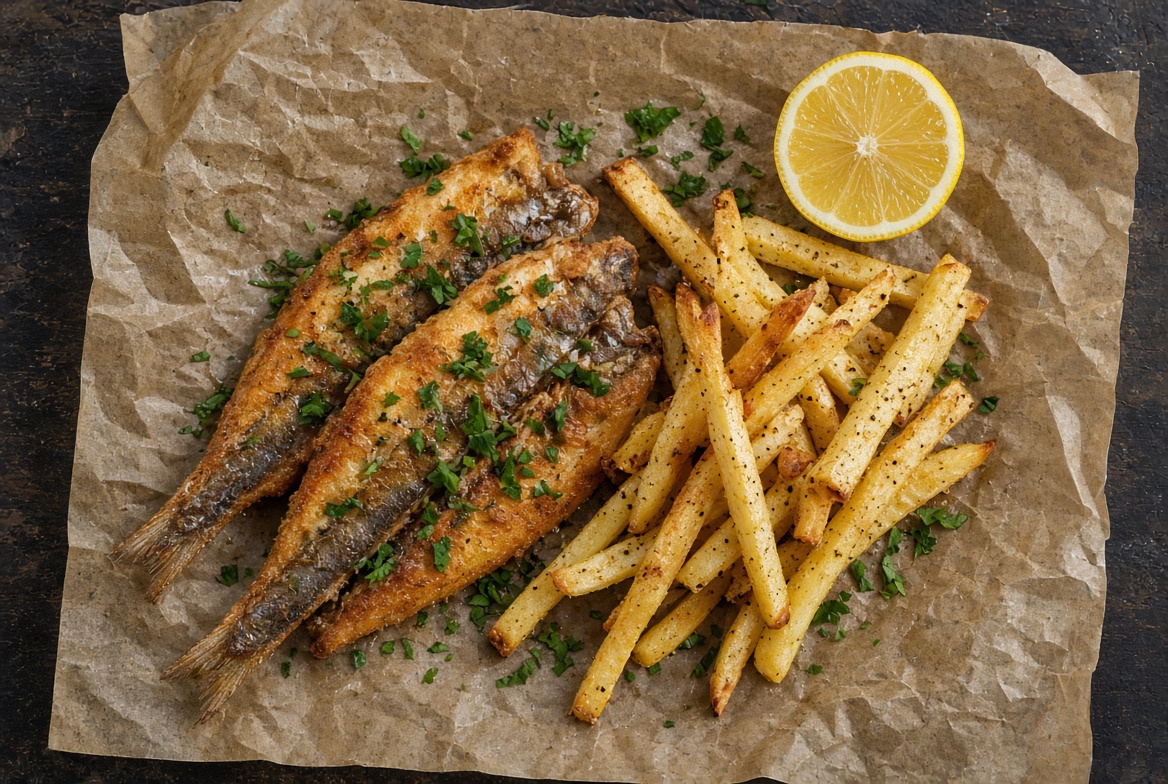 FISH N° PARSNIP (FRITERAD PALSTERNACKA OCH FISK)